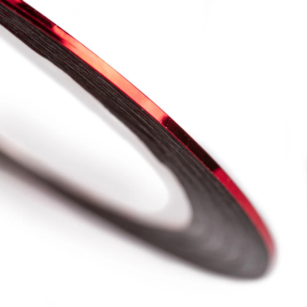 Samolepící zdobící páska na nehty Red - 1 mm
