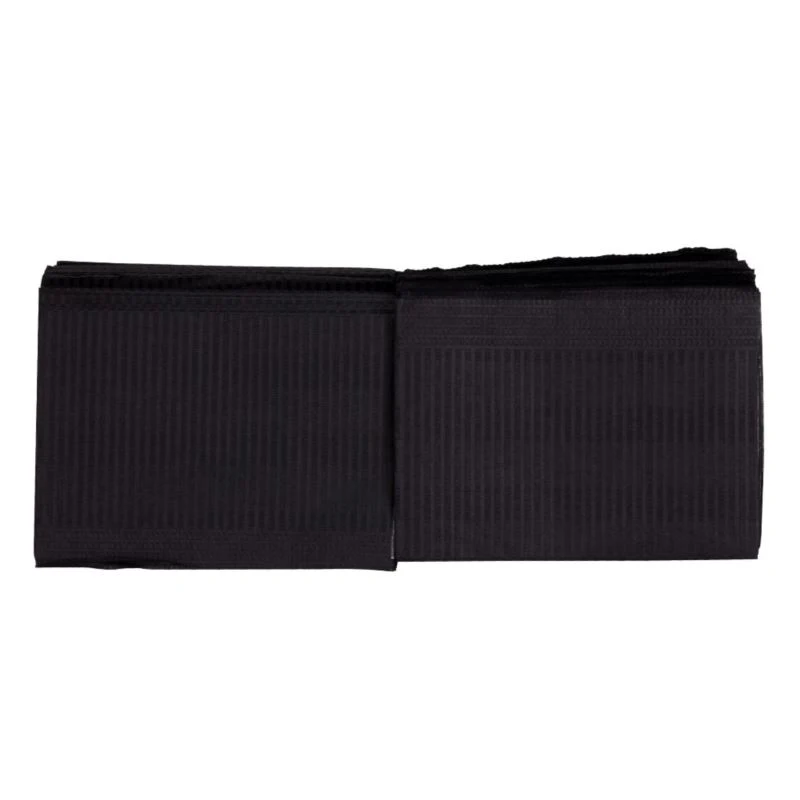 Jednorázová ochranná podložka skládaná - černá