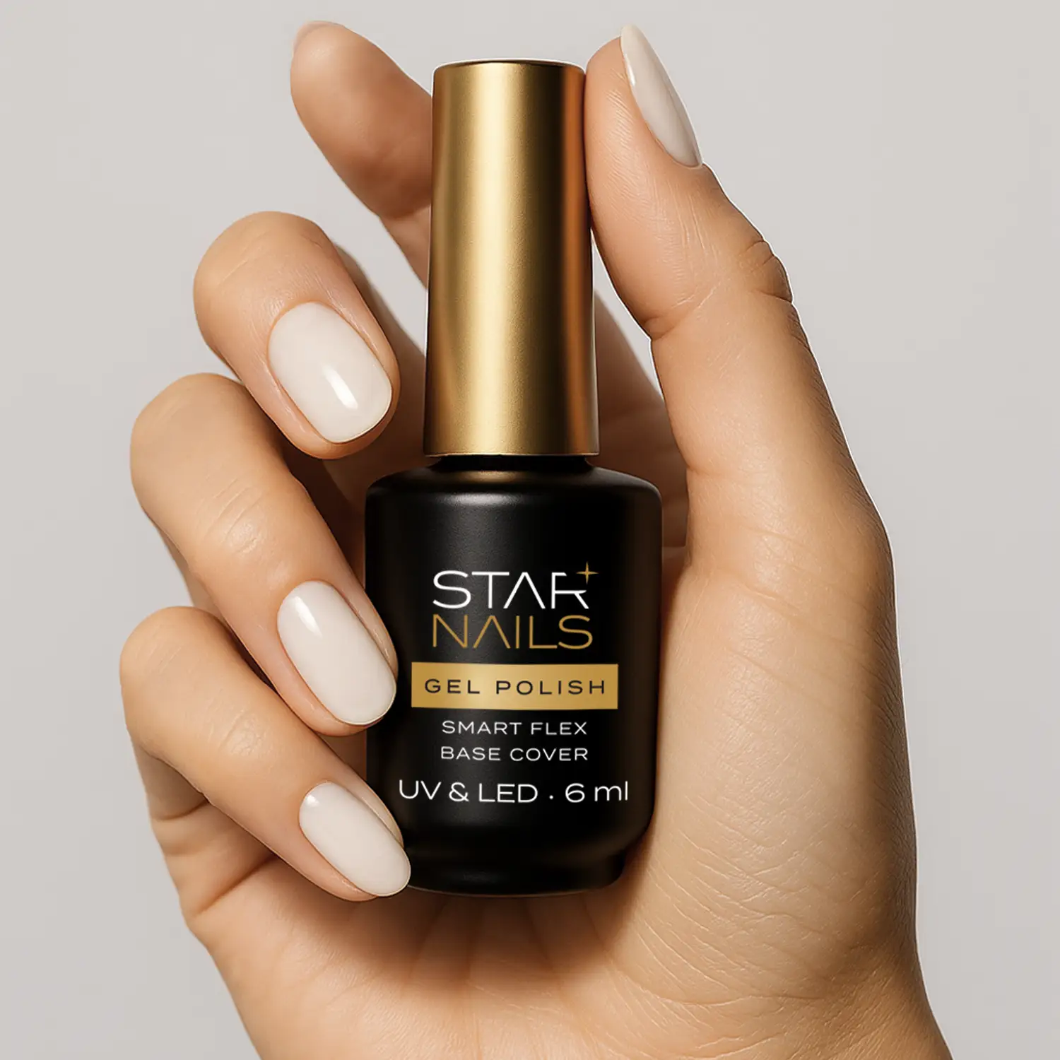 UV/LED Smart Flex Base Cover, 6ml, 001 - Milky Way - podkladová fiber báze, mléčně bílá