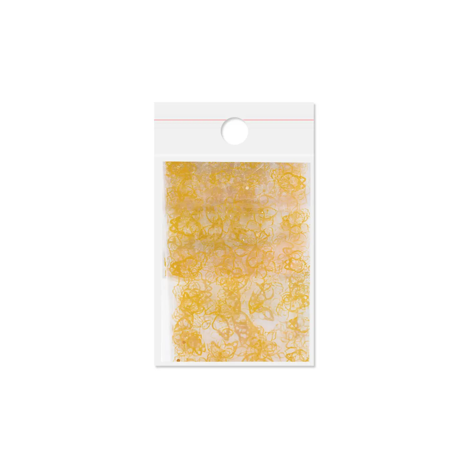 Zdobicí fólie na nehty - Gold Series Butterfly, 100cm