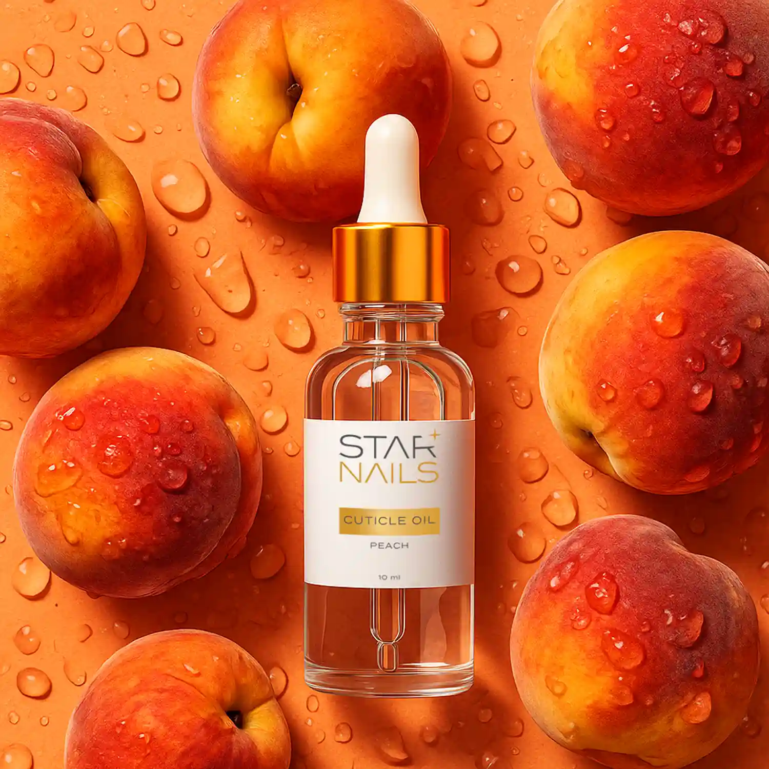 Cuticle Oil Peach, 10ml - olejíček na nehty
