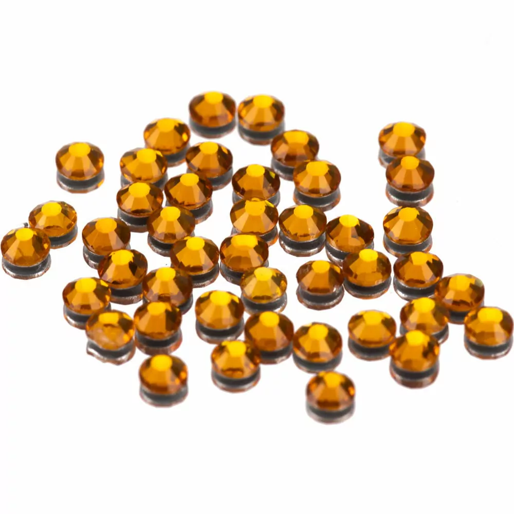 Kamínky Topaz - SS3, 100 ks