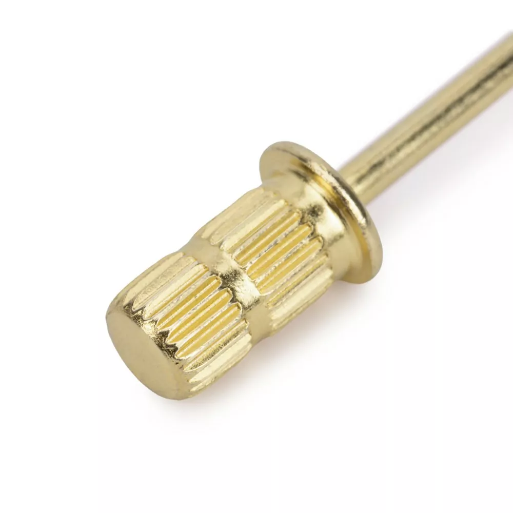 Držák brusných kotoučků - zlatý