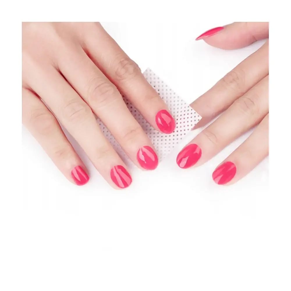 Lint Free Nail Pads Starnails, 5x5 - white - netřepivé polštářky na nehty bílé, 500 ks