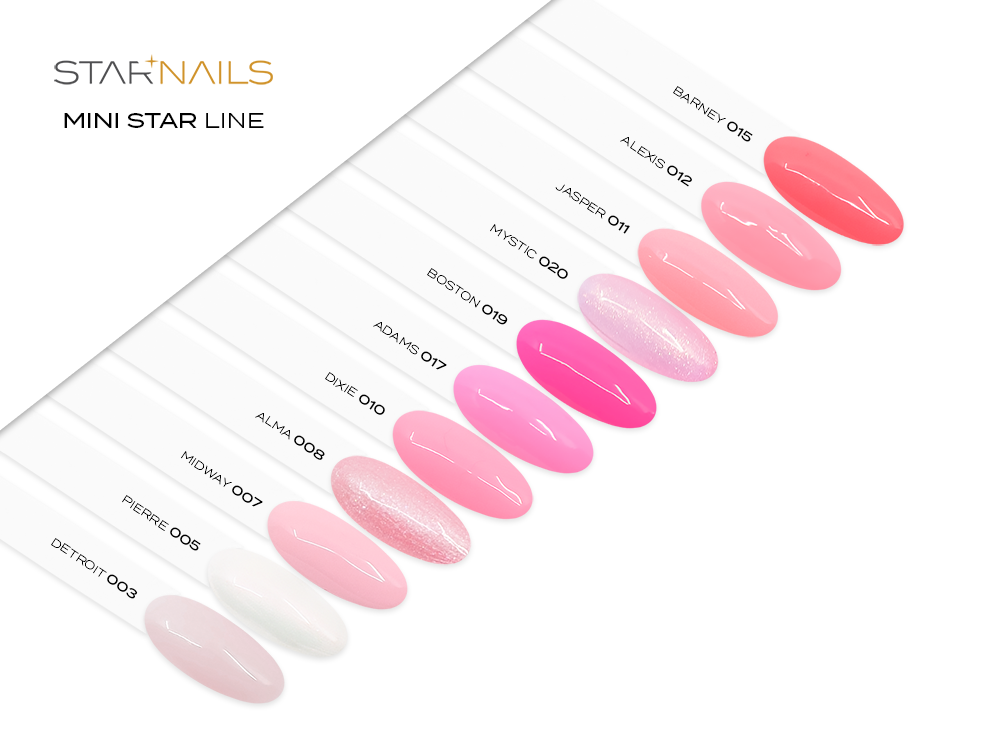 UV/LED Gel Polish Mini Star, 6ml - 020, Mystic - gel lak
