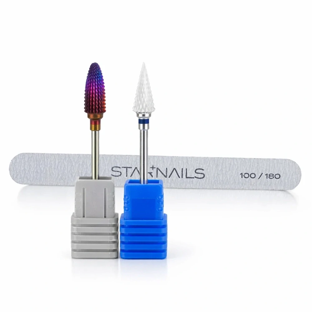 Sada STARNAILS Gel Polish Pro Master Set - sada fréz pro odstranění gel laku