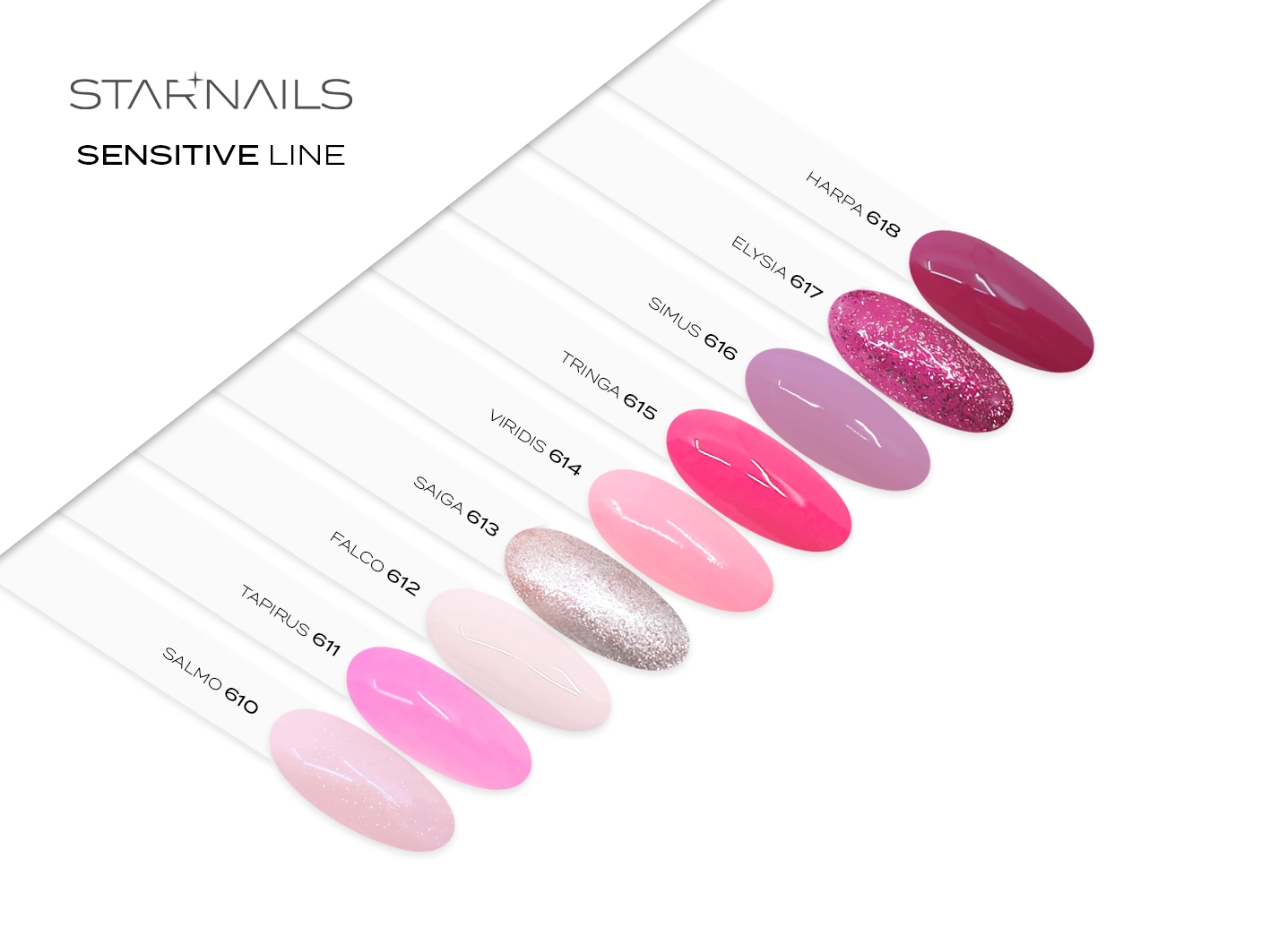 UV/LED Gel Polish Sensitive Line, 6ml, 612 - Falco