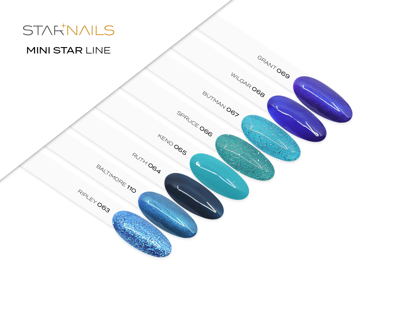 UV/LED Gel Polish Mini Star, 6ml - 064, Ruth - gel lak