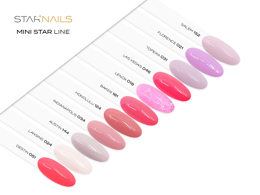 UV/LED Gel Polish Mini Star, 6ml - 020, Mystic - gel lak