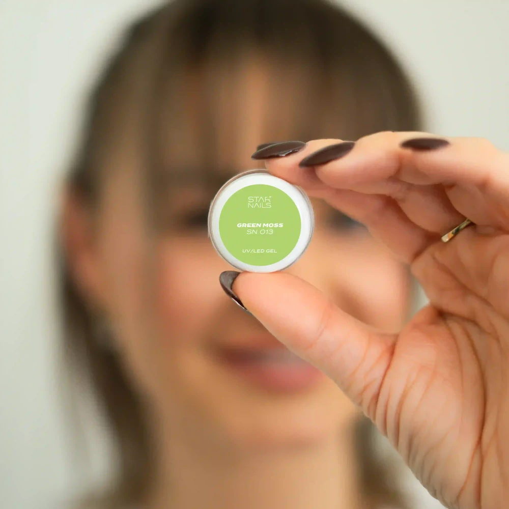 UV/LED Gel Luxury Line, 5ml, SN 013 - Green Moss - barevný gel