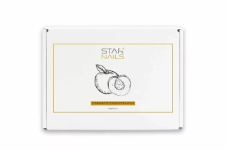 Cosmetic Paraffin Wax, 400ml - Peach - parafínový vosk Broskev