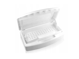 Vanička pro dezinfekci a sterilizaci kosmetických nástrojů - bílá