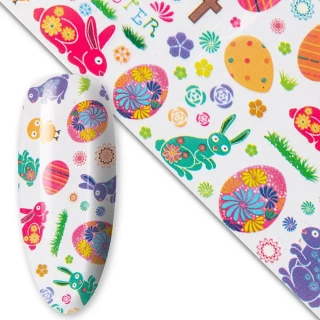 Zdobicí fólie na nehty - Happy Bunny 100cm