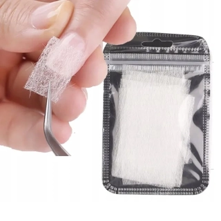 Fiberglass - skelné vlákno k prodloužení nehtů