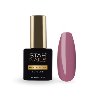 UV/LED Gel Polish Elite Line, 6ml, 330 - Berry - starorůžový gel lak