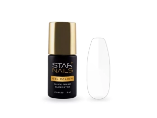 UV/LED Gel Polish Quick Finish Superstar, 5ml - lesklý závěrečný gel lak