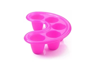 Miska na manikúru, odstranění gel laku - růžová