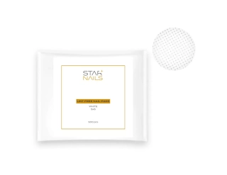 Lint Free Nail Pads Starnails, 5x5 - white - netřepivé polštářky na nehty bílé, 500 ks