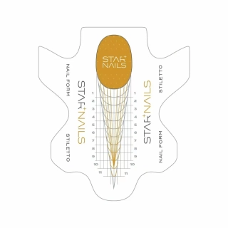 Šablony na nehty STILETTO - 100 ks