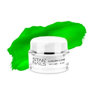 UV/LED Gel Luxury Line, 5ml, SN 033 - Jungle Green - barevný gel